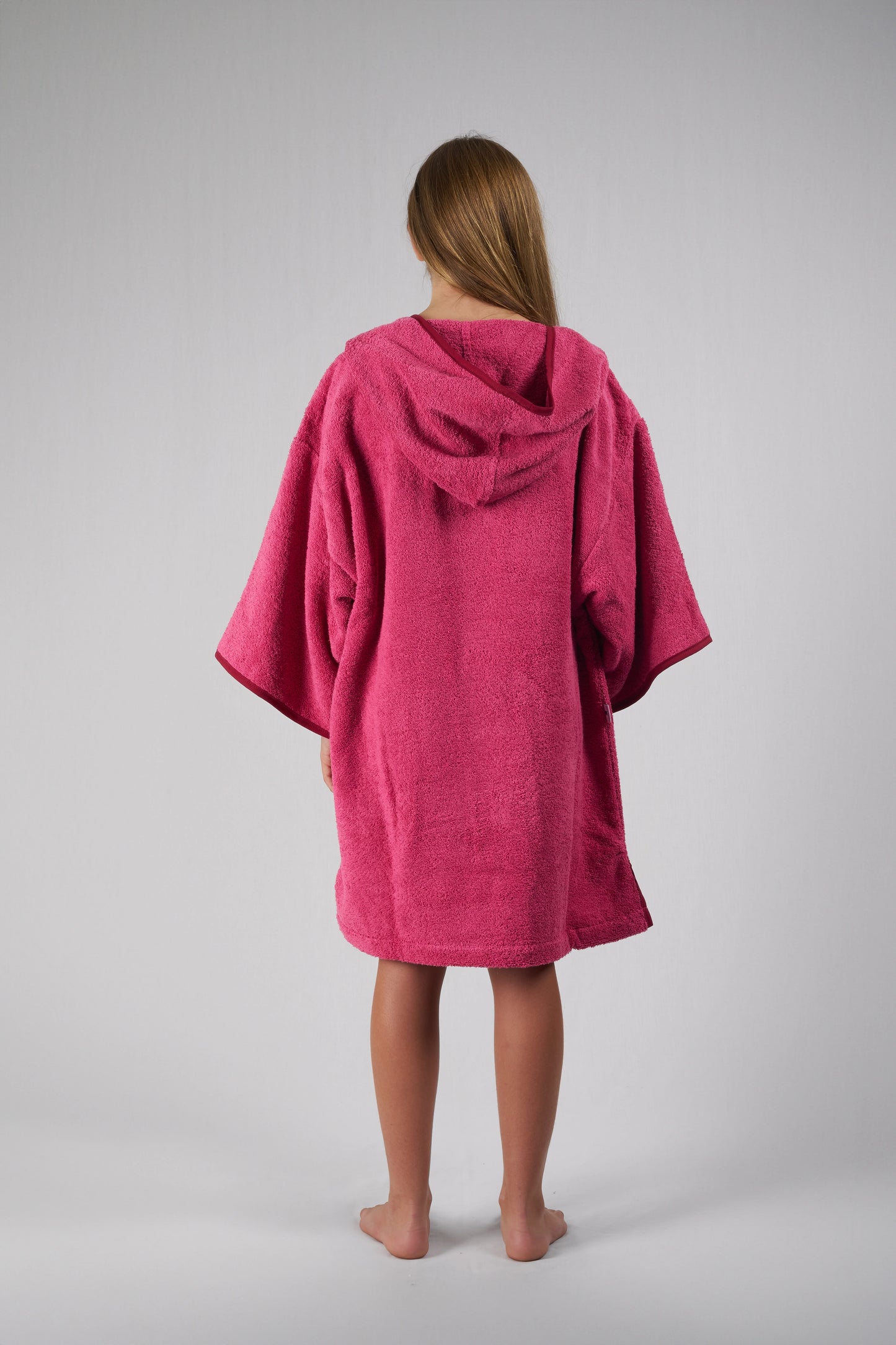 Poncho da surf per bambini blu