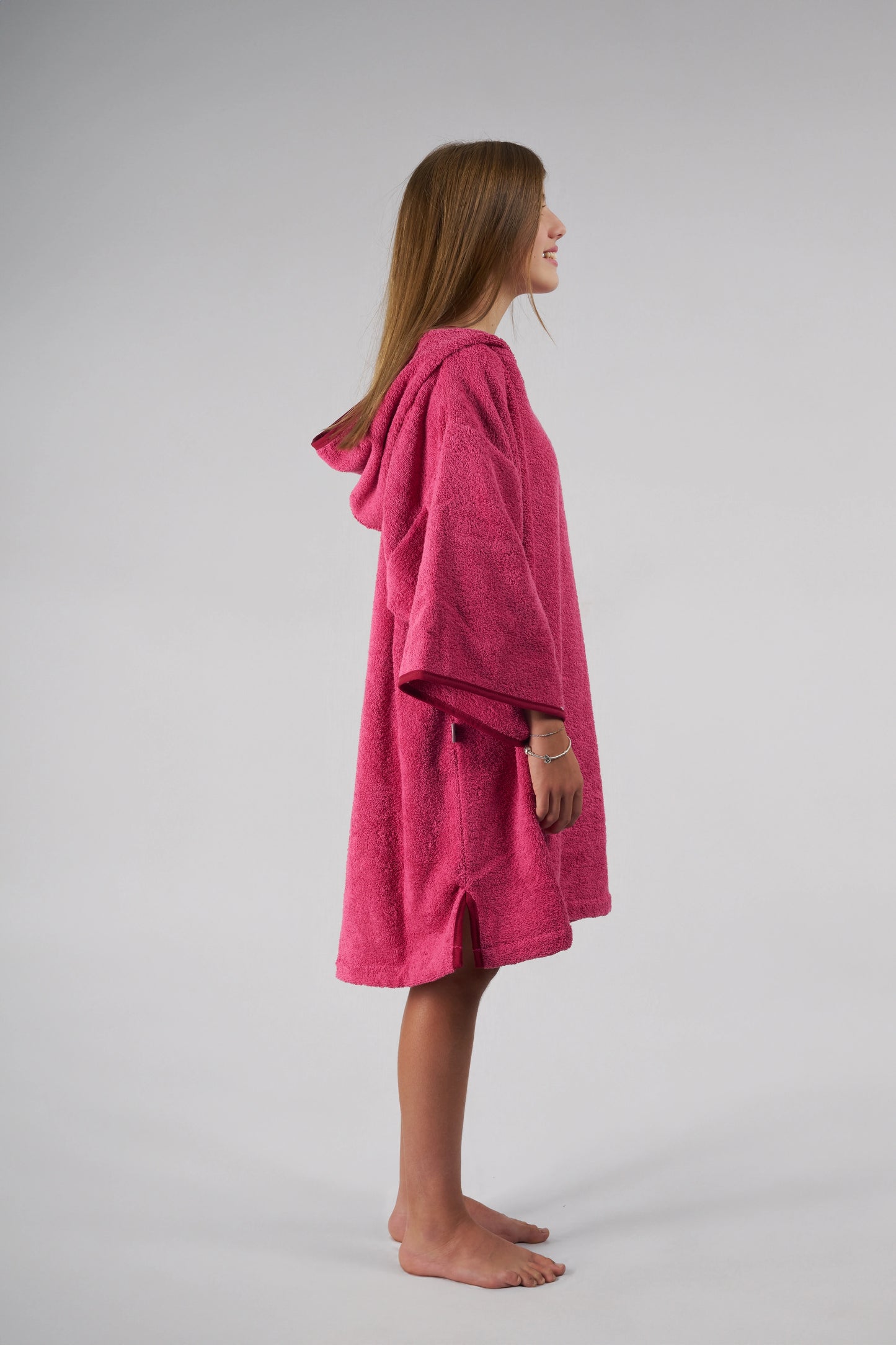 Poncho da surf per bambini blu