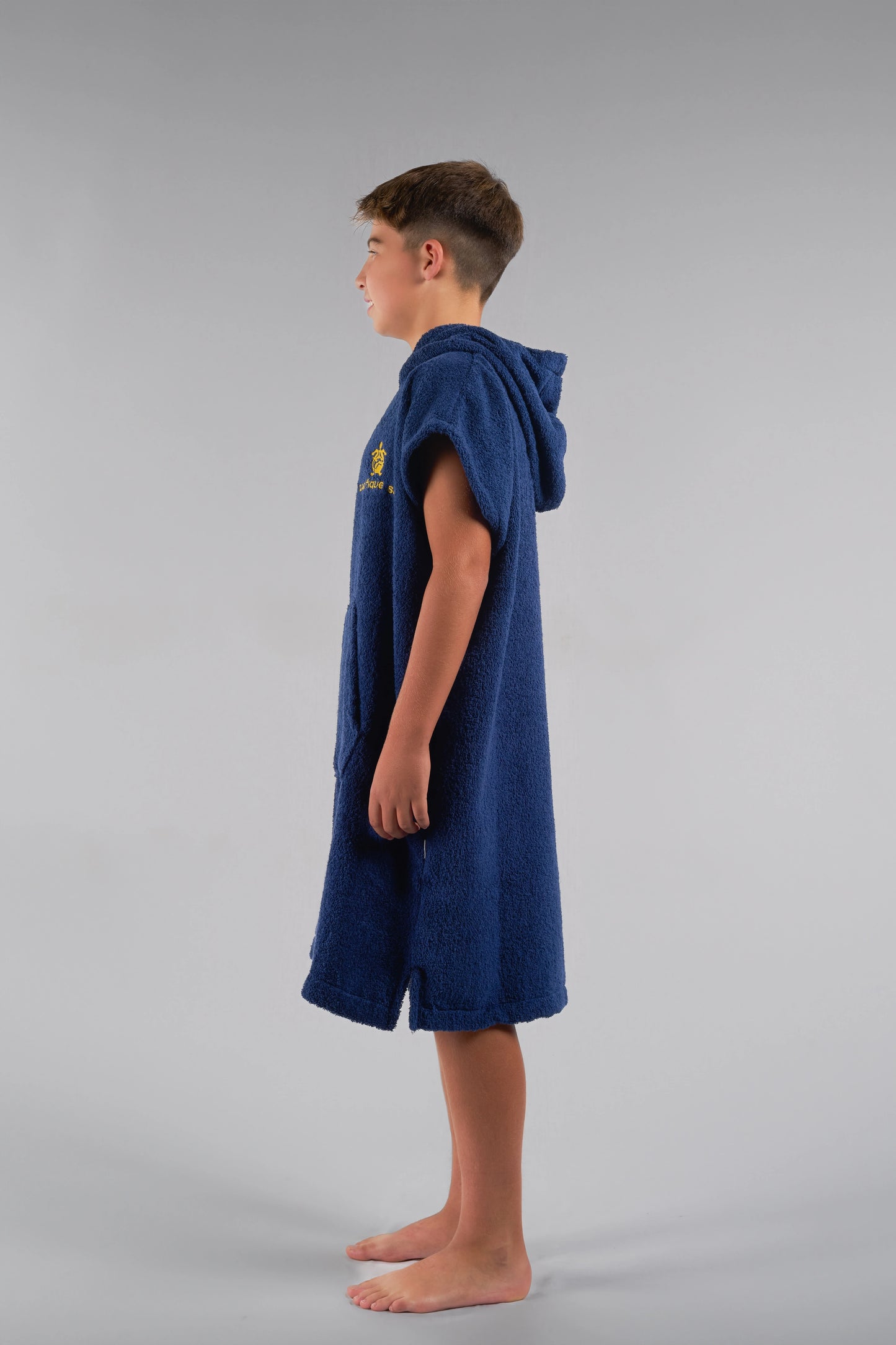 Poncho Surf Kids - Azul - Algodão - Sem Mangas